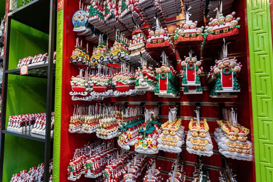 Christmas village in new york