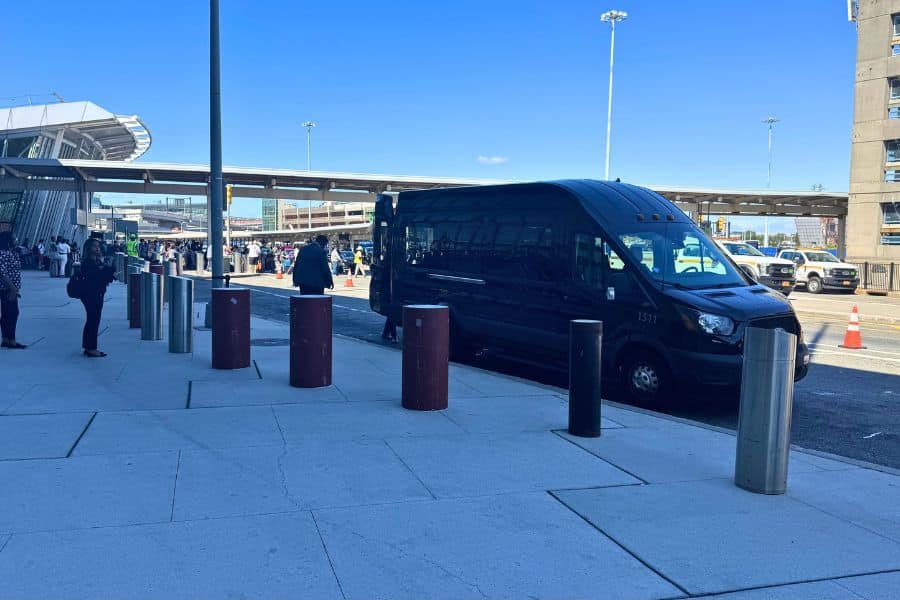 Curbside at JFK