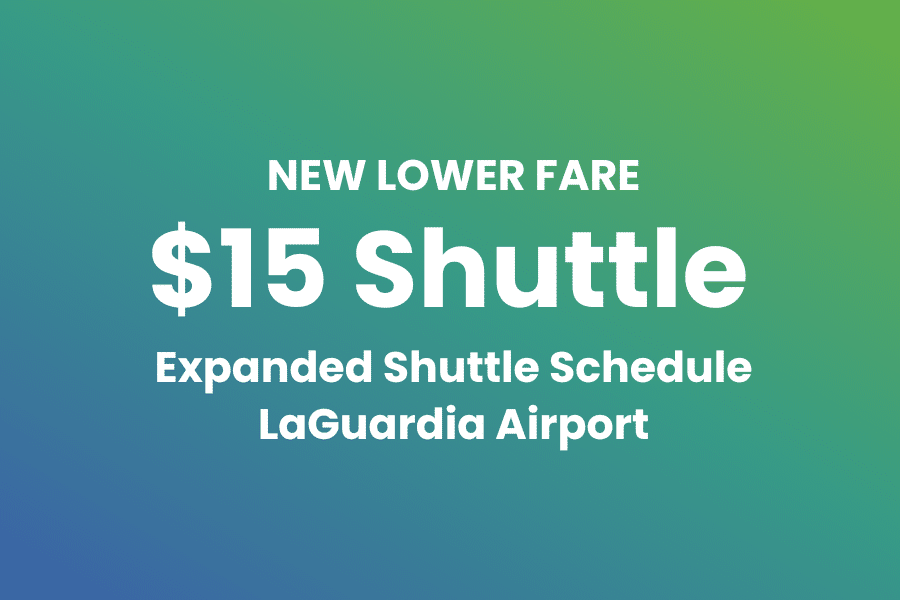 $15 LaGuardia Airport Shuttle