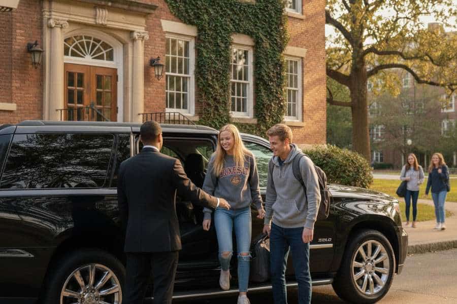 Private Car Service to Campuses & Universities
