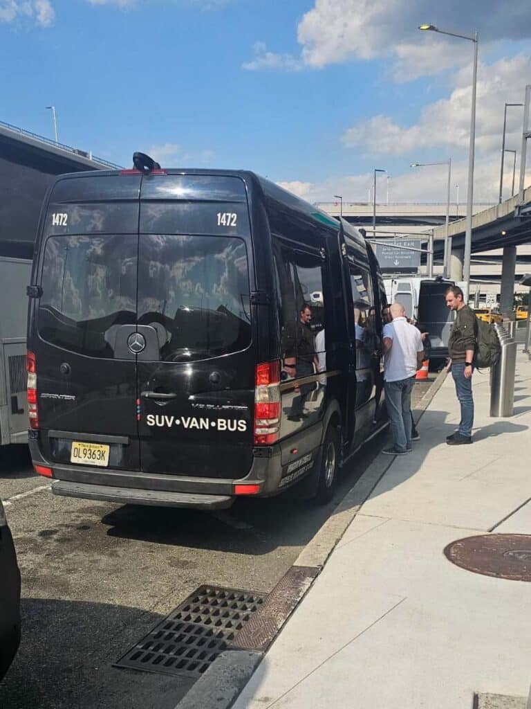 Curbside Shared Ride Airport Shuttle Service